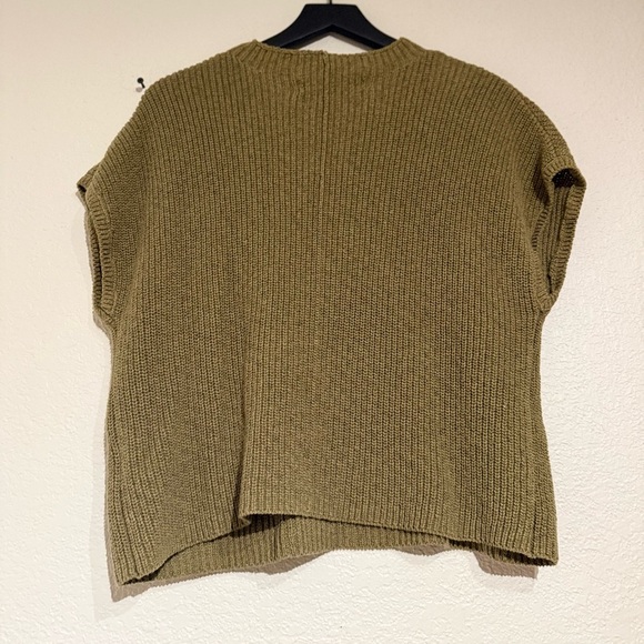 FREE PEOPLE |  Freya Sweater in Olive size L NWT - Picture 6 of 6